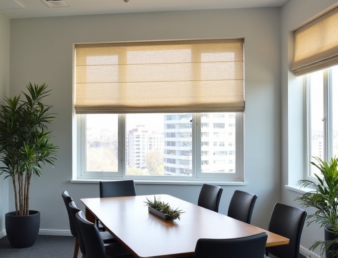 Brisbane Airport Roman Blinds Cleaning